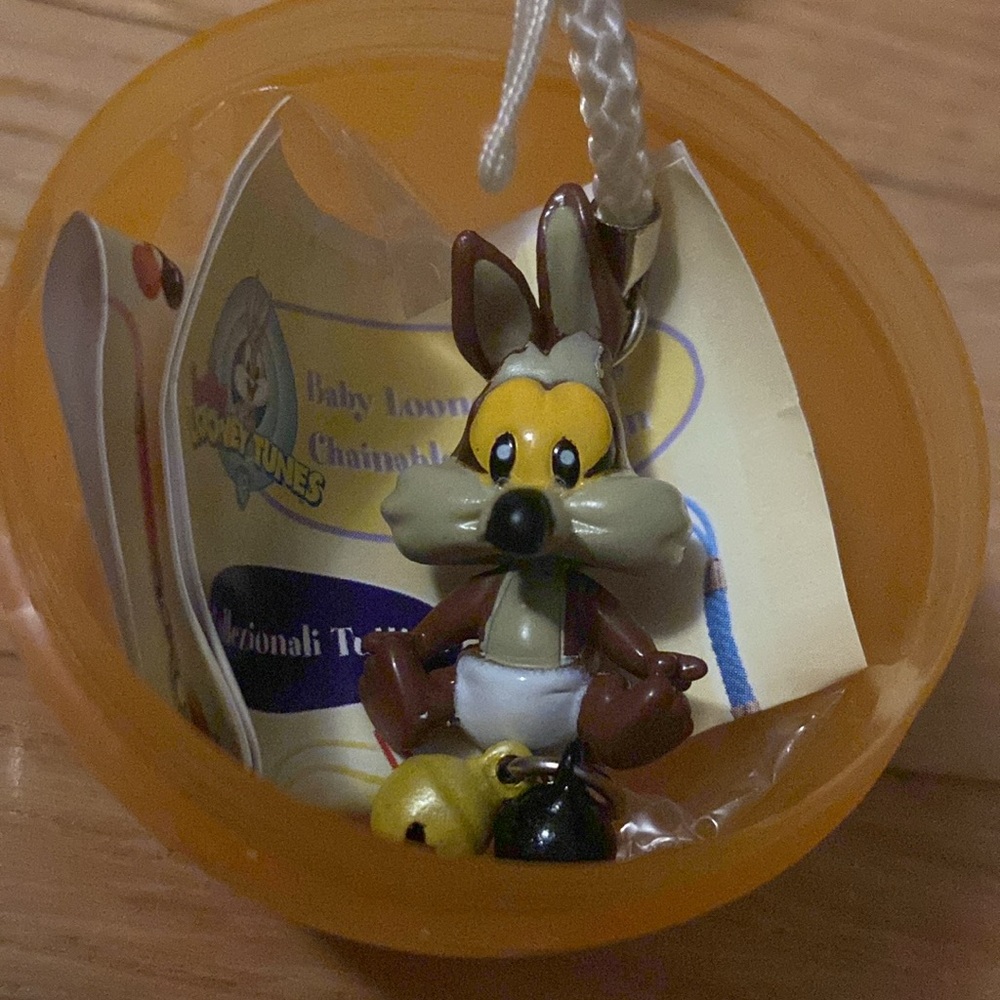 🍭Wile E. Coyote Baby Looney Tunes Chainable Cool Things Charms Warner Bros